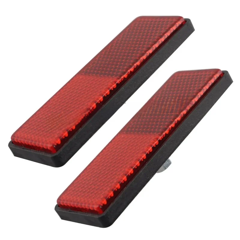 AliExpress TrichTu Mount Universal Motorcycle Bike Scooter Rear Red Warning Reflector Reflective Plate for Harley Yamaha Suzuki Honda Chopper Cafe Racer