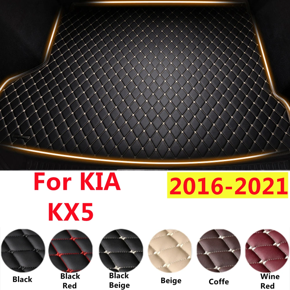 

Кожаный коврик для багажника, подходит для KIA KX5 2021 2020 2019 2018 2017 2016