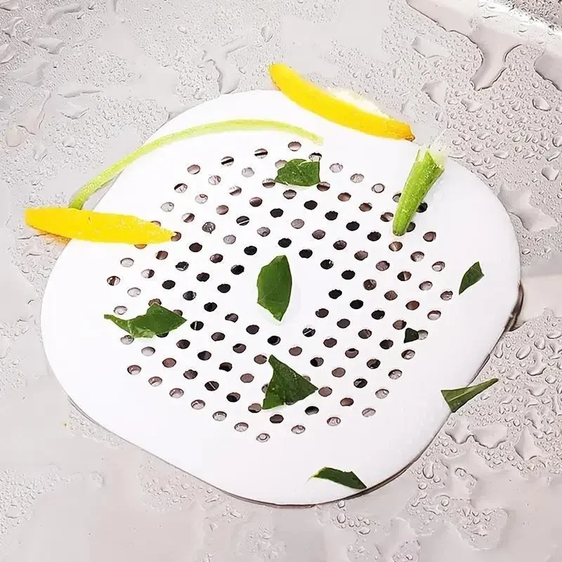 

Shower Hair Catcher, 1 Piece Portable Drain Hair Stopper and Protector, Rubber Cover Hair Filter for Bathroom and Kitchen #GLOBAL PICKS