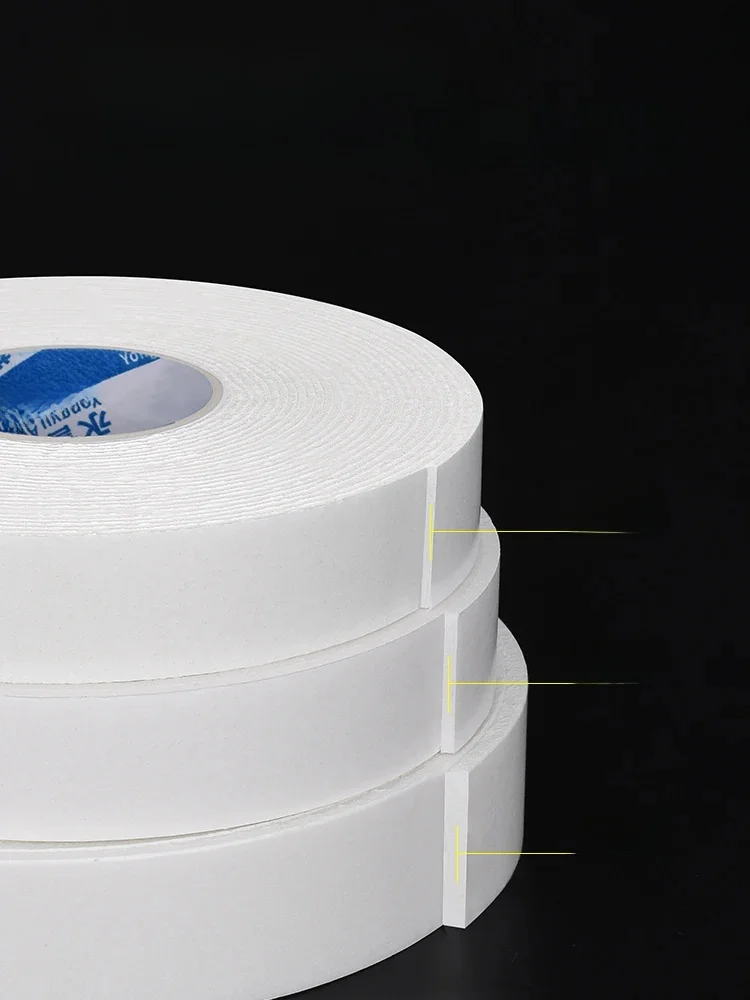 Ruban adhésif Double face en mousse blanc fort, scellé, étanche, Installation fixe, mur Anti-Collision, son de porte et fenêtre