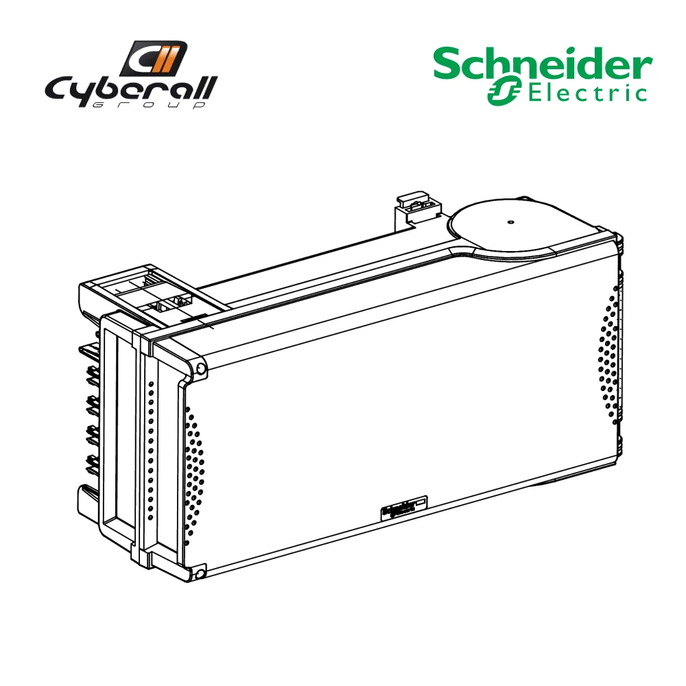 Schneider Electric-Cyberall-cabinet chest shunt unit for Fuse NF 100A with isolator 22x58mm 3L + N +