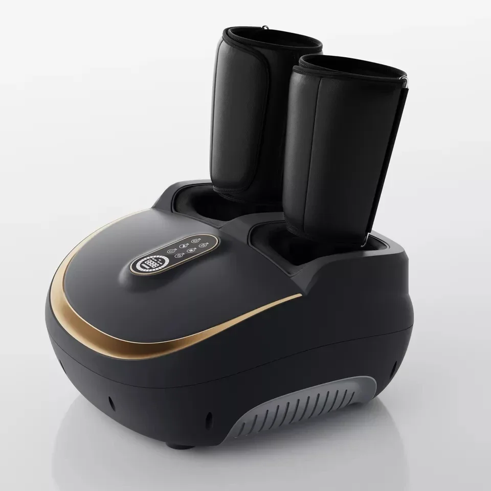 Voetmassageapparaat, Shiatsu Met Warmtefunctie, Kneden, Rollen En Luchtcompressie, Verlicht Pijn Door Plantaire Fasciitis En Reviv - afbeelding 2