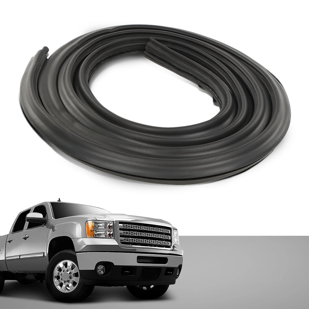 

Front Door Weatherstrip Seal Lh & Rh Fit for 2007-2014 Chevrolet Chevy Silverado Gmc Sierra 22766400 G3161 Door Seal Black