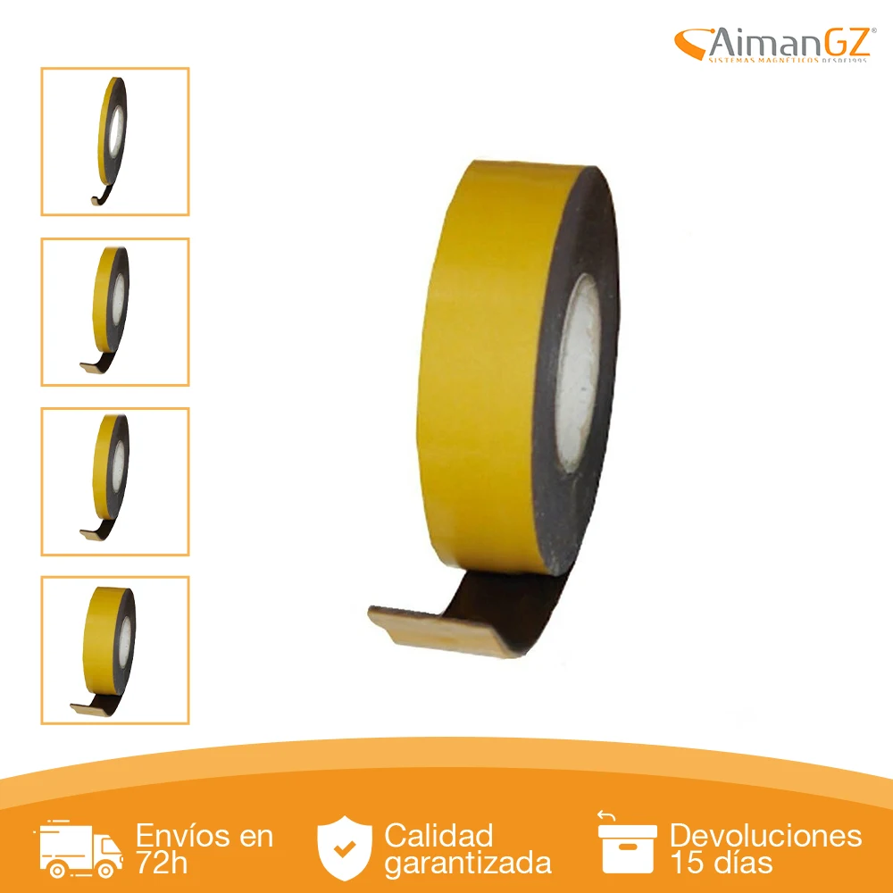 Magnetic sticker roll 3 meters-wide available: 1,5cm 2cm 3cm 5cm