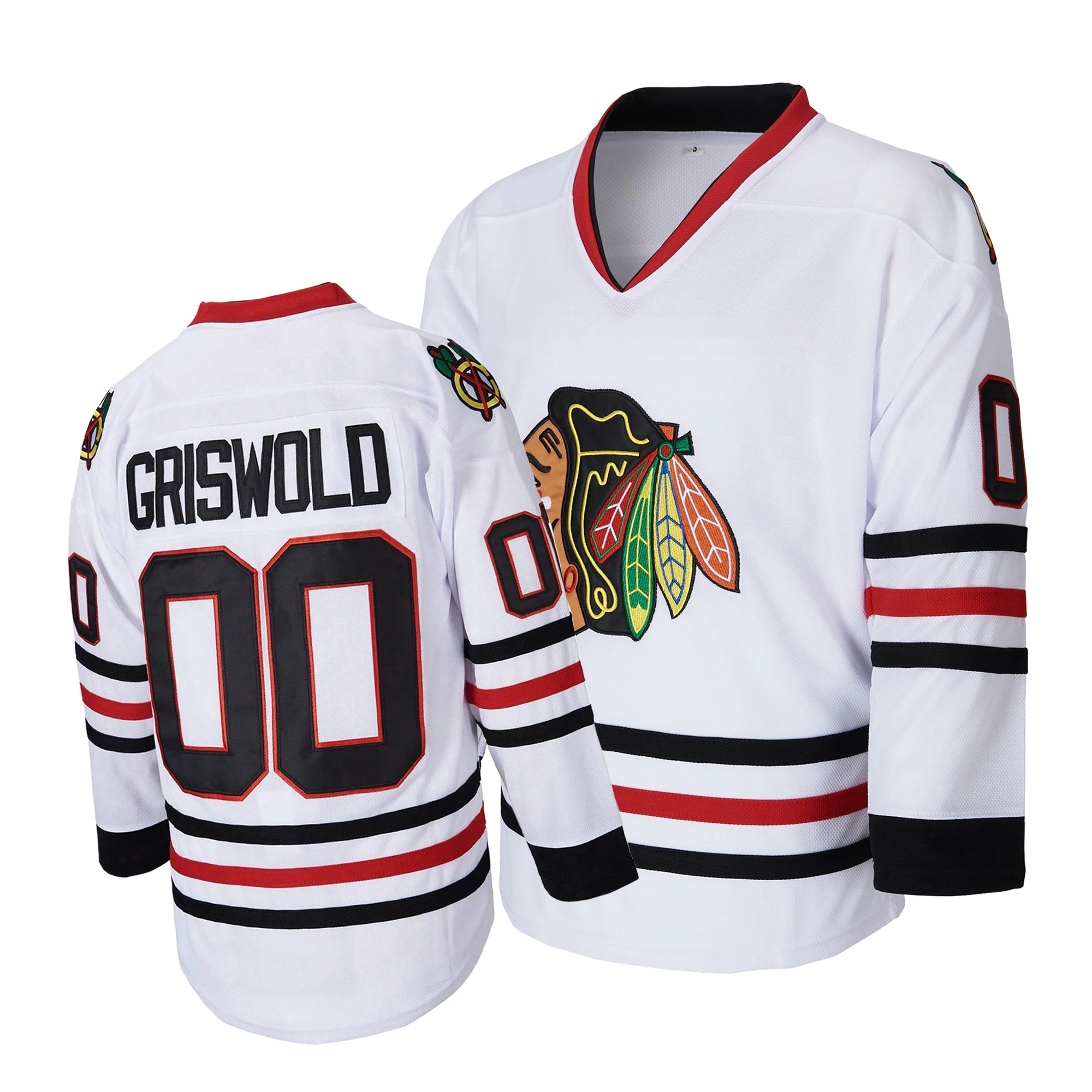 Embroidery Xmas - Maglia da Hockey Maschile 'Griswold 00