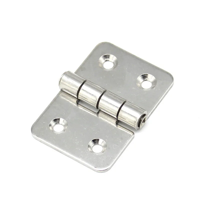 Stainless Steel 304 Outdoor Standard Cabinet Door Hinge Industrial Visible Hinge with Ordinary Swivel Bearing