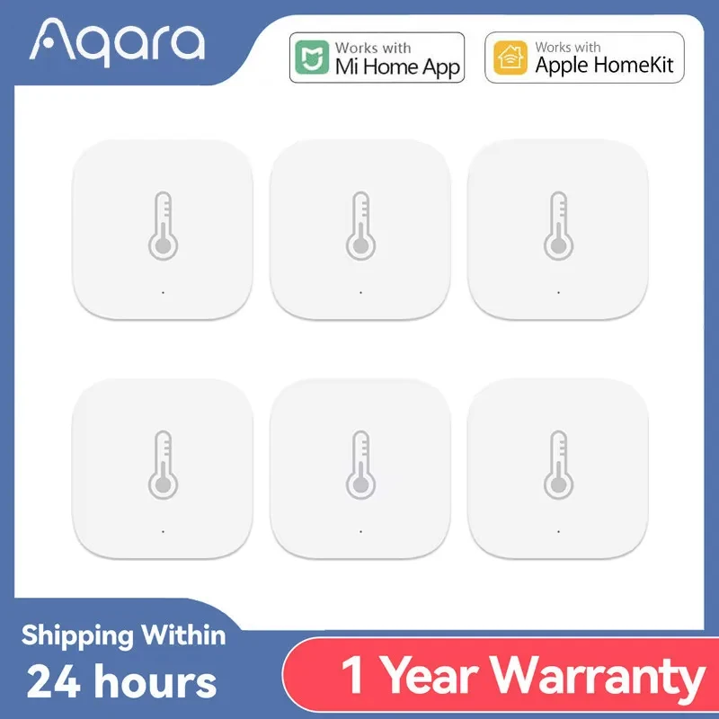 Global Version Aqara Temperature Humidity Sensor Zigbee Smart Air Pressure Environment Sensor Smart Home For Mi home Homekit APP