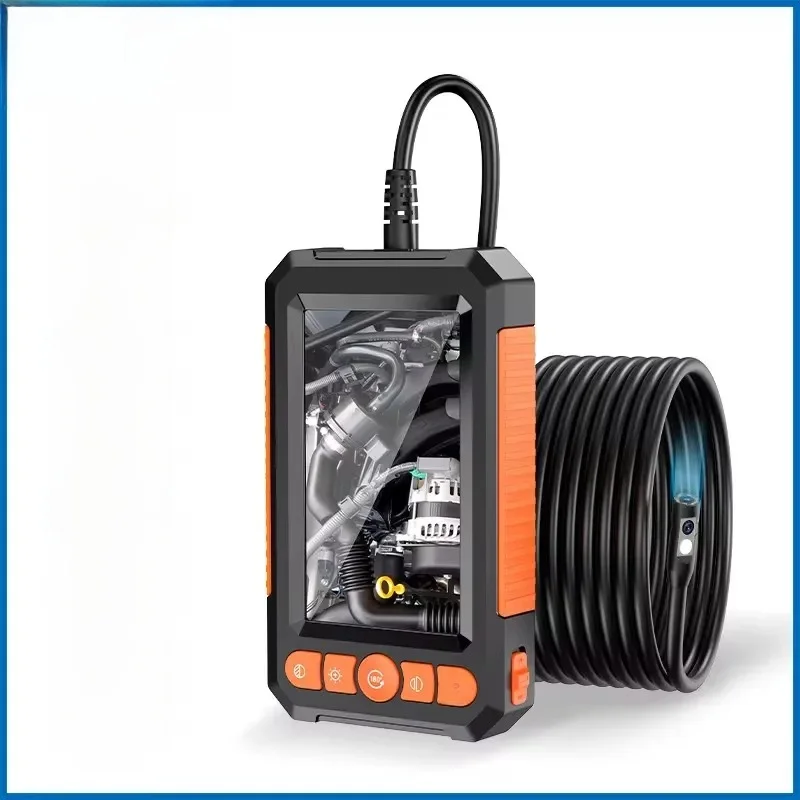 KERUI industriële endoscoopcamera 4,3 "enkele dubbele lens HD 1080P auto-inspectie Borescope IP67 waterdichte rioolcamera met LED - afbeelding 2