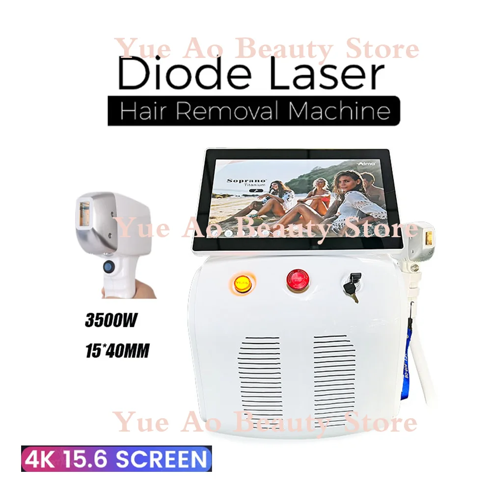 808 diode hair removal machine 3 wavelengths RF professional approval Ce Eos-Ice 755nm 808nm 1064nm hair removal