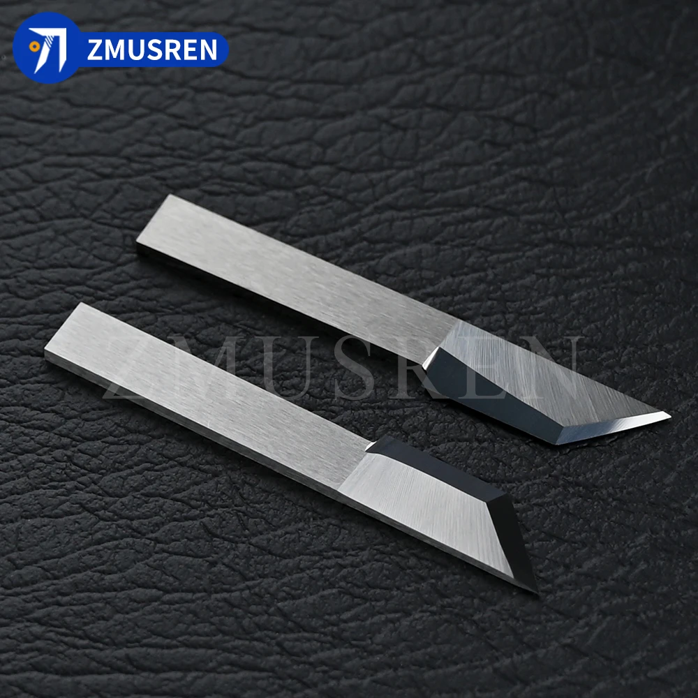 10PCS IECHO E64-4 Tungsten Carbide Oscillating Blade HRA91‑93.5 Replacement Knife Iecho Digital Cutter Leather Fabric Cutting
