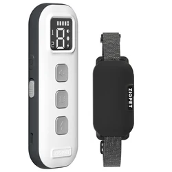Rechargeable Remote Control Waterproof Pet Dog Vibration Electric Shock Bark Arrester Collar Dog Training Device