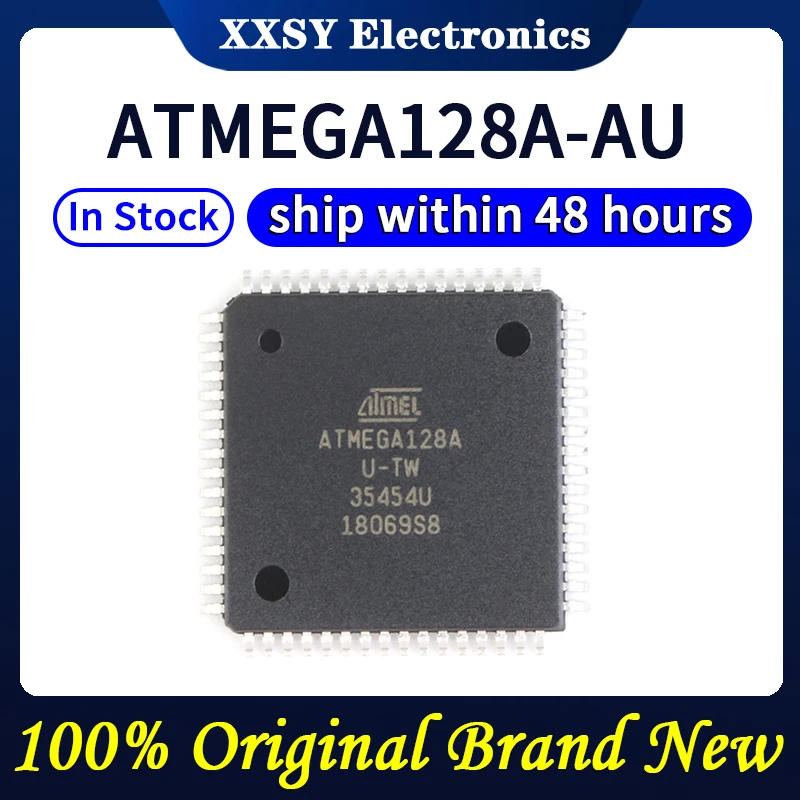 

ATMEGA128A-AU ATMEGA128A TQFP64 100% Quality Original New