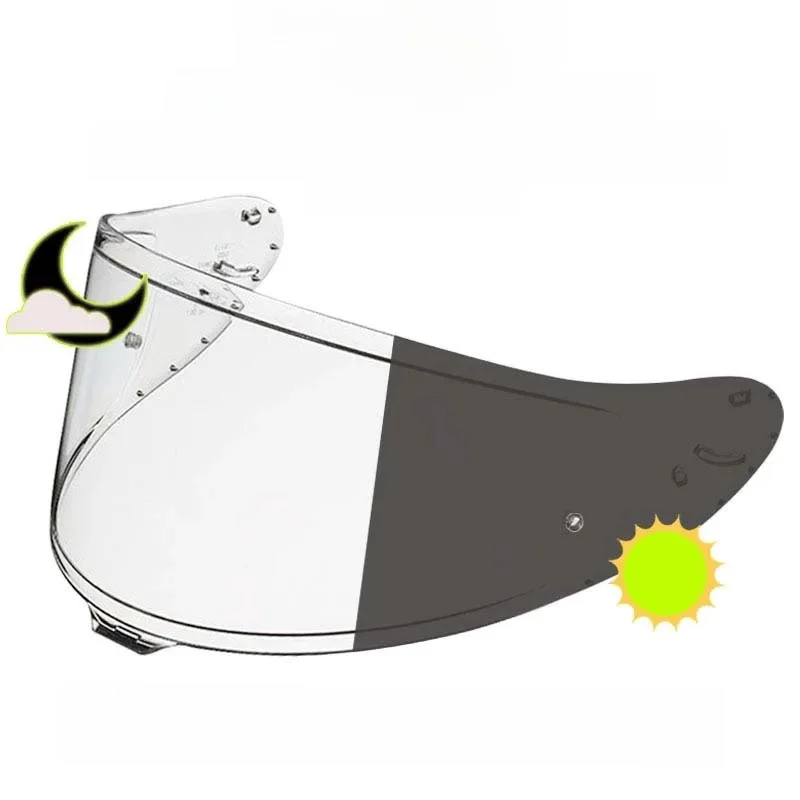 Meekleurende Vizier voor SHOEI Z8 RF1400 RF-1400 NXR2 Helm Bril Screen Shield Voorruit Accessoires Onderdelen Autochrome lens - afbeelding 2