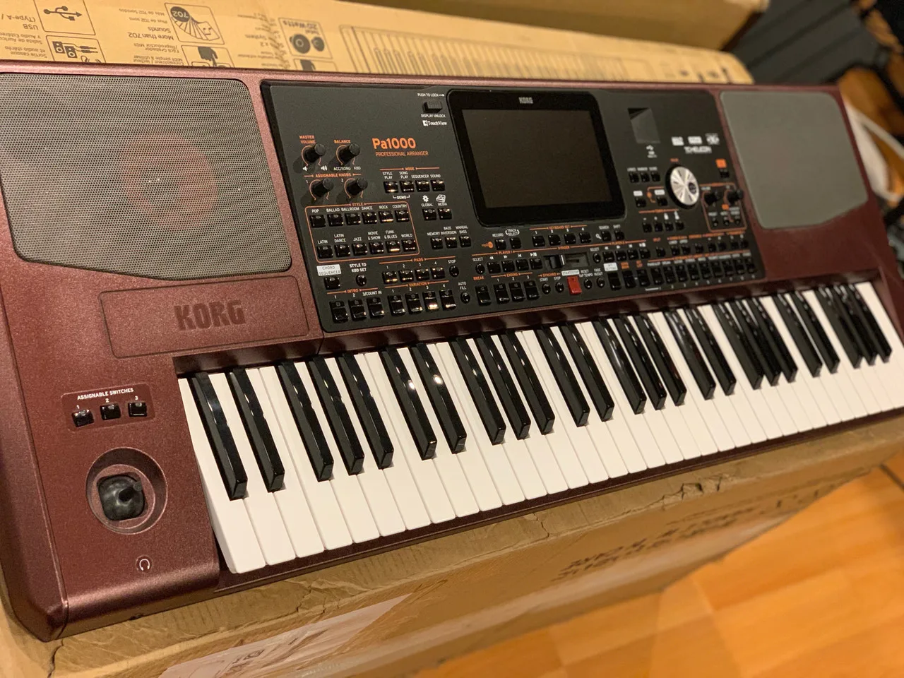 コルグ-プロのキーボードピアノ,pa 1000,pa1000,新品