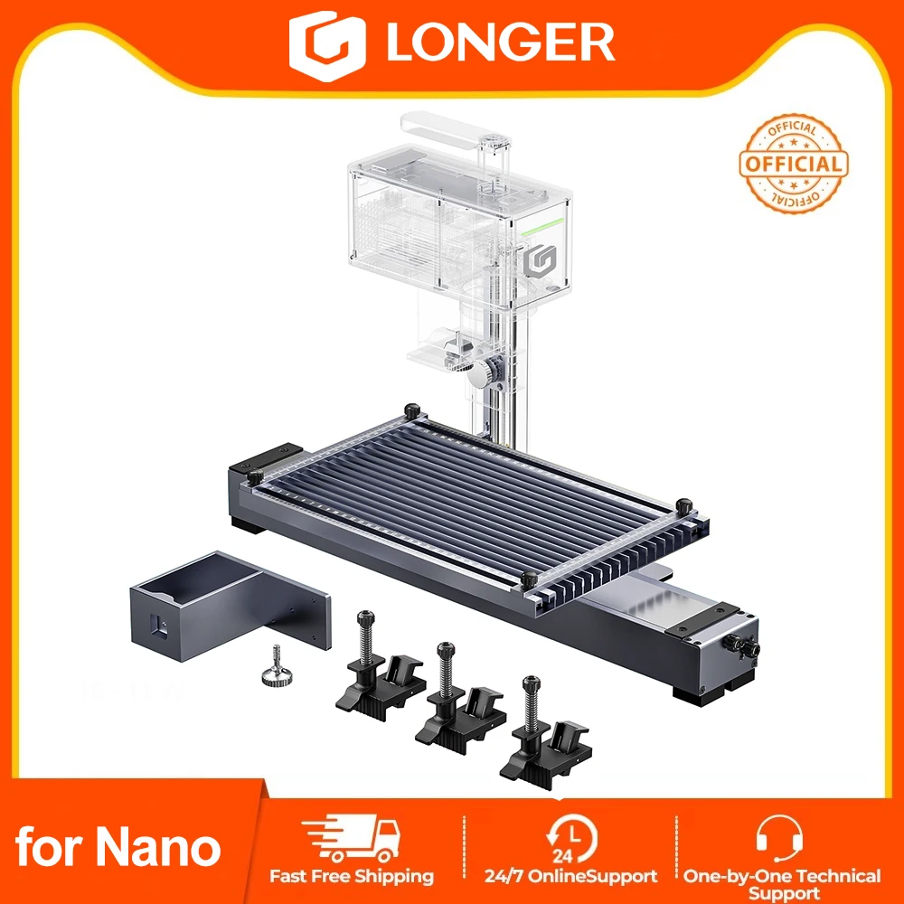 Kit di Aggiornamento con Guida di Estensione per Incisore Laser LONGER NANO 6W 12W PRO