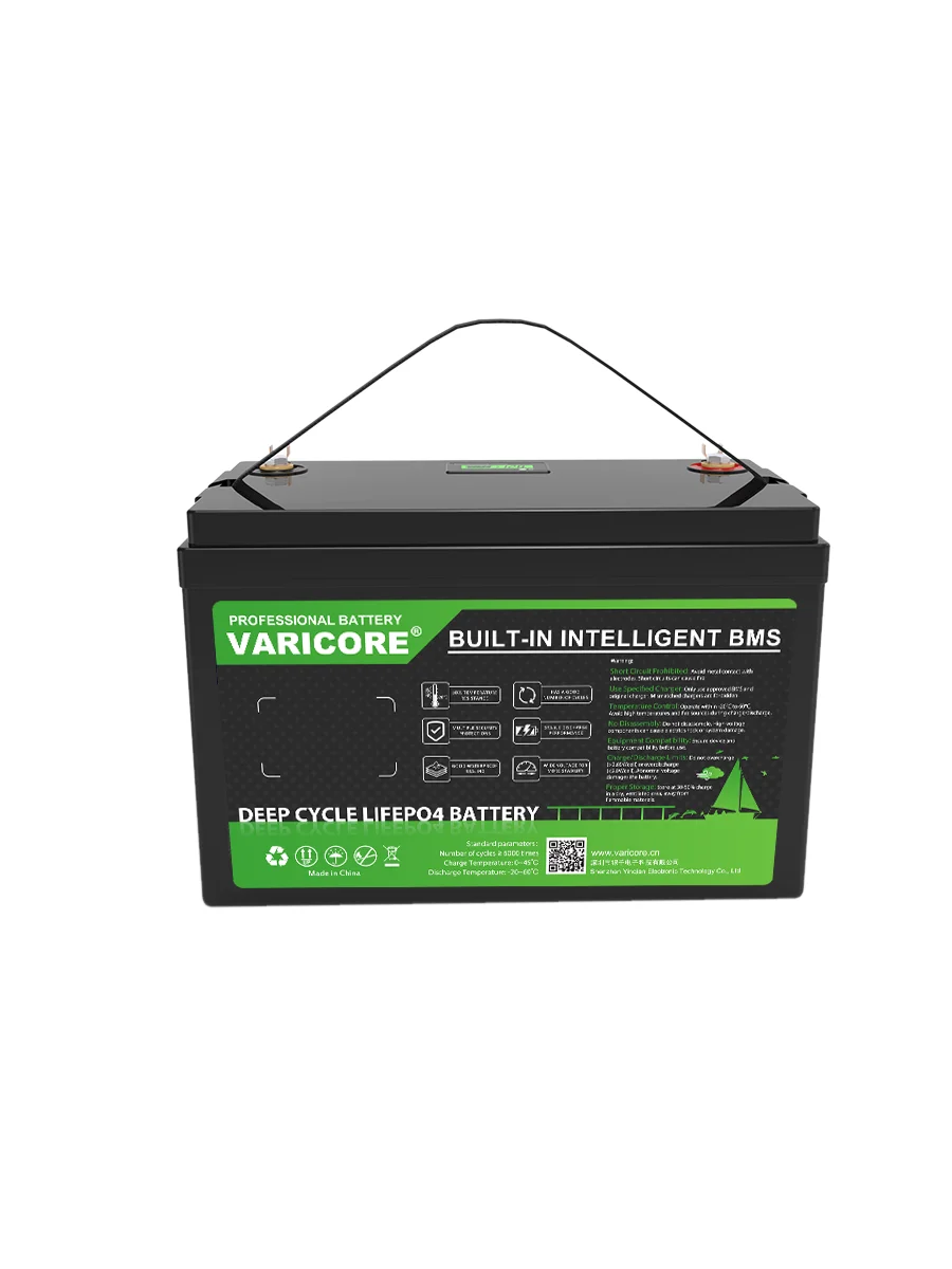 VariCore 12V/12.8V 180Ah LiFePO4 Batterie Lithium-Eisenphosphat-Batterie mit großer Kapazität und langer Lebensdauer für Golfcarts, Wohnmobile, Solarstationen, Wagen, EU-Duty-Free-Großhandel,