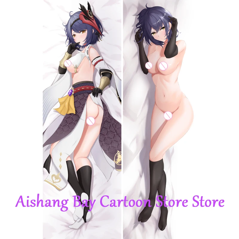 Dakimakura Anime Pillow Cover Kujou Sara Double Sided Print Life-size Body Decoration