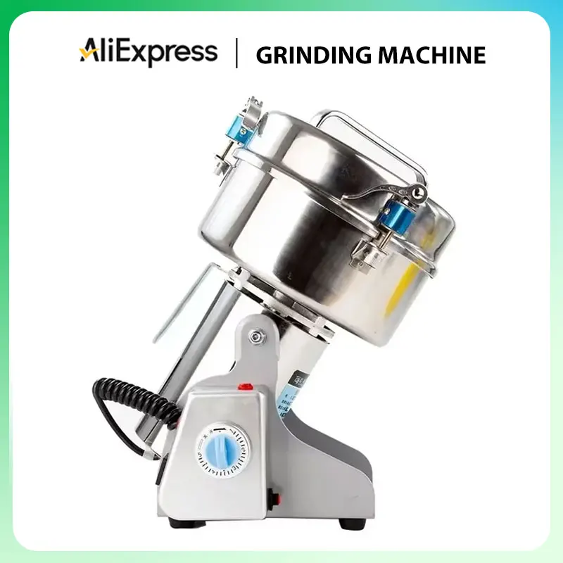 2500G Grinding Machine Ultrafine Grinder Chinese Medicinal Materials Mill Home Mill Commercial Small Grains Miscellaneous Grains