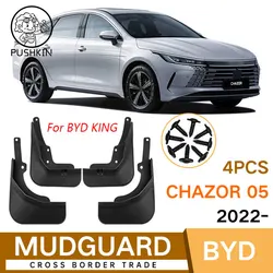 Car Styling For BYD King Chazor seal 5 DM-i  2024 2025 ABS Car Mud Flaps Splash Guard Mudguards  Front Rear Fender Accessory