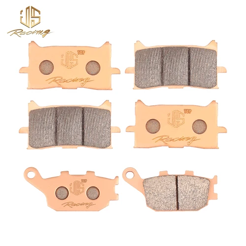 Imagen 2 del producto JSRAOIMG Pastillas de freno sinterizadas para motocicleta delanteras traseras para HONDA CRF 1000 CRF1000 LAG/LAH Africa Twin 2016 2017 2018 2019 2020 2021 07HO3607 07HO36SP