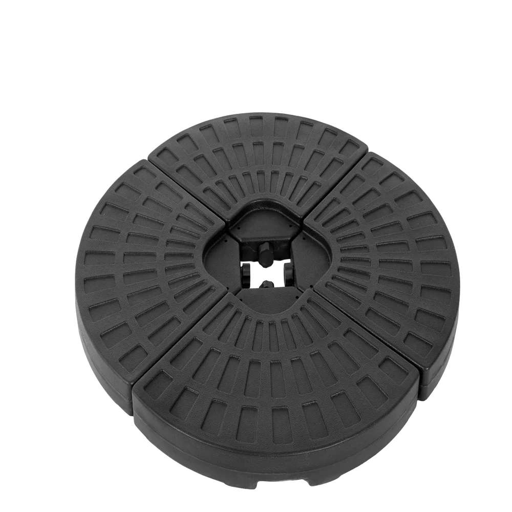 Vaste voet voor buitenzonwering, geschikt voor tuin, terras, achtertuin, balkonzonwering, stabilisator voor zonweringframe.
