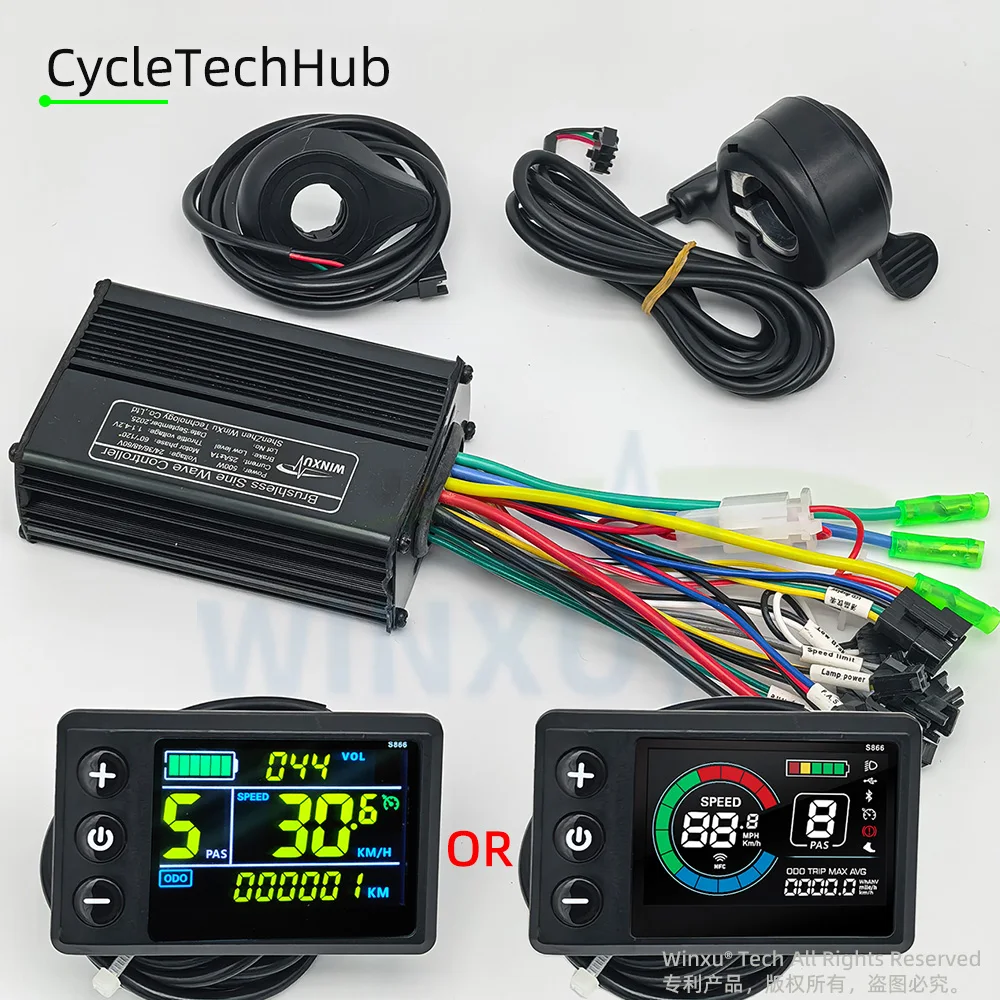 48V/60V/64V 1000W-1500W Bürstenloser Motorcontroller – Für Elektroroller, Dual-Mode, 12-stufig E-Scooter Motorsteuerung 48V/60V/64V 1000W-1500W Bürstenloser Motorcontroller – Für Elektroroller, Dual-Mode, 12-stufig E-Scooter Motorsteuerung