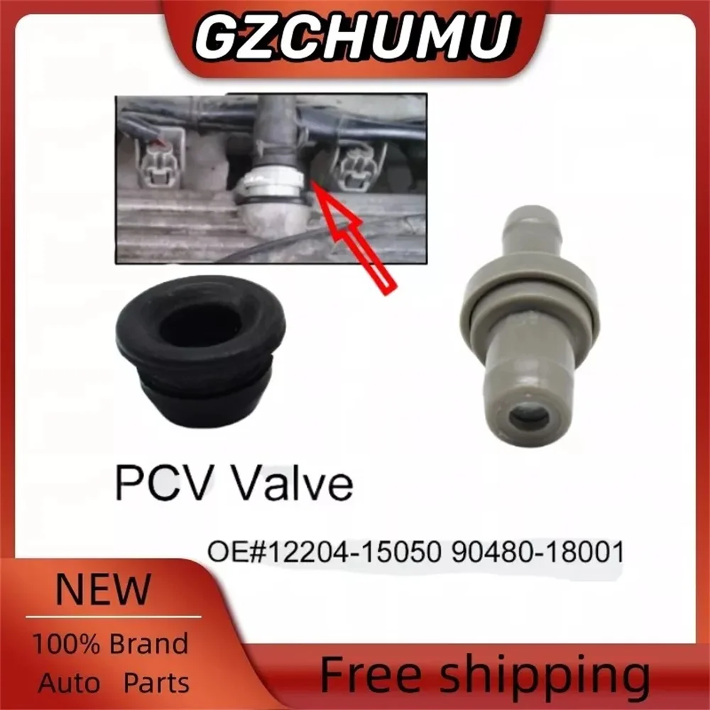 

Клапан PCV + втулка 12204-15050 90480-18001 для Toyota Corolla 93-1997 1,6 л 1,8 л