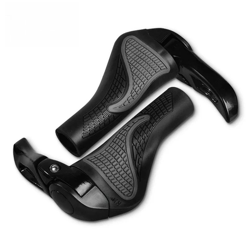 AliExpress ROCKBROS MTB Grips Rubber Non-slip Bicycle Handle Aluminum Alloy Cycling Extend Handlebar Sleeve Bilateral Locks Bike Parts