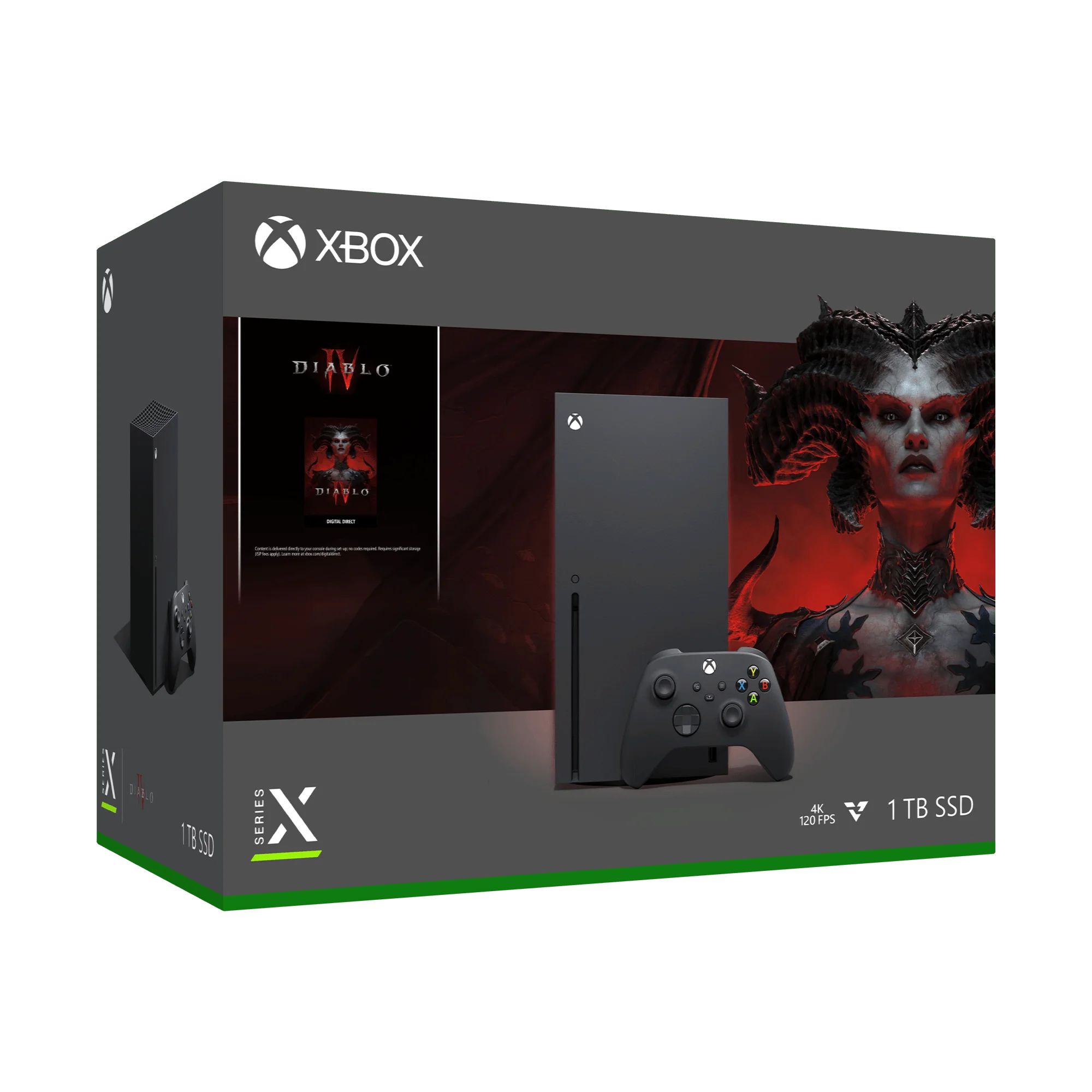 Microsoft Xbox Series X 1TB Console Diablo IV Bundle Black