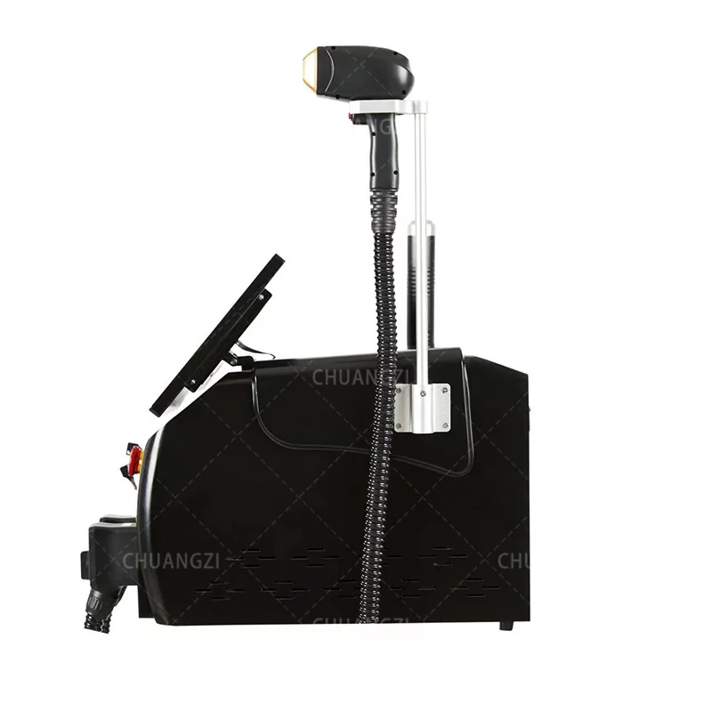 เครื่องกำจัดรอยสักเครื่องกำจัดขนสำหรับผู้หญิงเครื่องกำจัดขนแบบเลเซอร์ไดโอดเลเซอร์เลเซอร์ Picosecond Q-SWITCH