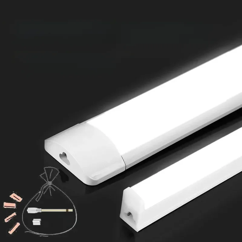 Tube Led 30cm T5 T8 lumière pour la maison 220V lampe à Led barre de Tube 10W 20W blanc froid chaud blanc 4ft Tube LED lumière 500mm Tube d'éclairage