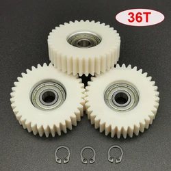 36 Teeth 47.5x13.5mm E-bike Wheel Hub Motor Planetary Gears With Bearing For Bafang Motor Electric Bicycle 36 Teeth Nylon Gear