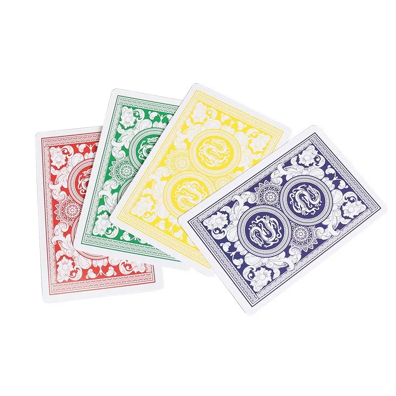 Four-Color Big Card Change Magic Tricks A Change To White Card Magic Stage Magic Close Up Classic Magic Gimmick Magician Toys