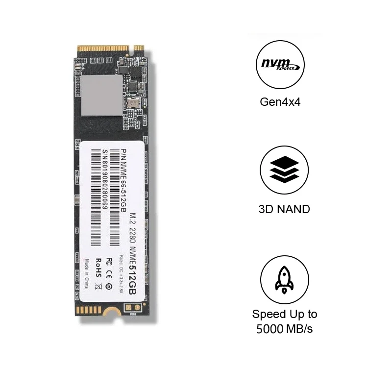 ps5 PCIe 4.0 High Speed NVME m2 SSD M.2 2280 Solid State Drives for Laptop Tablets Desktop 2tb ssd