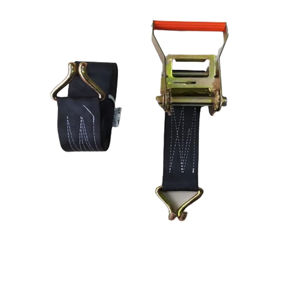 50 mm 10mt 2 tons Ratchet Strap  Tie Down Strap With J-Hook Load Capacity 2.000kg Work Limit 4.000kg for Lawn Equipment