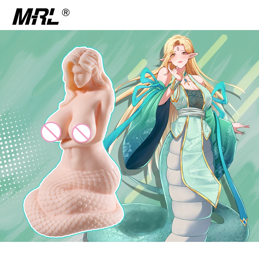 MRL [Аниме-серия] 1,0 змеиная девушка, силиконовая секс-кукла, плотная вагина, мягкая грудь, пейзаж, хвост, мужская секс-игрушка для мастурбации для взрослых