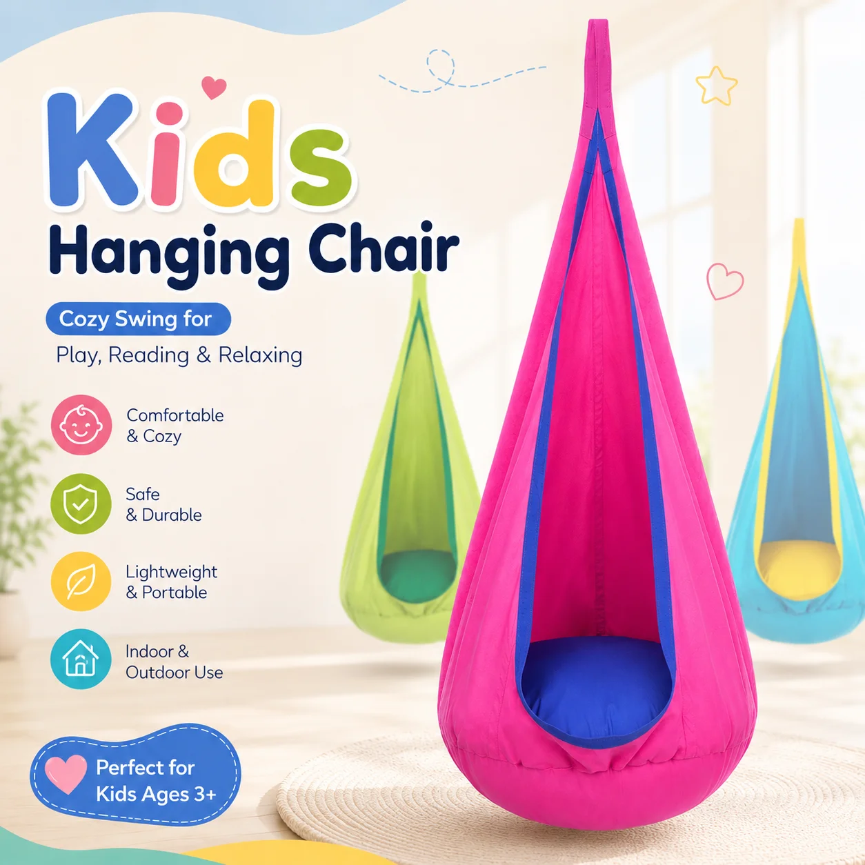 Hamac suspendu pour enfants, s - Kids Outdoor Lawn Chair avis et prix