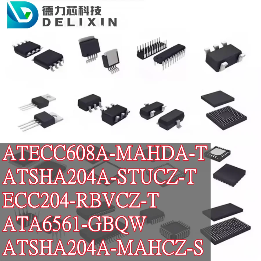 ATECC608A-MAHDA-T ATSHA204A-STUCZ-T ECC204-RBVCZ-T (Communication interface chips) ATA6561-GBQW ATSHA204A-MAHCZ-S