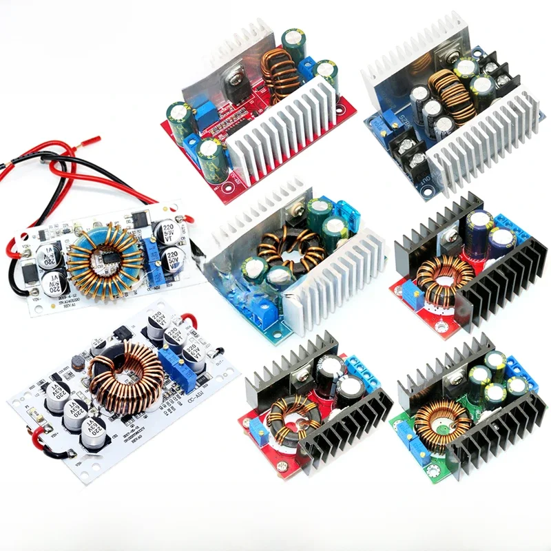 DC-DC 120W / 150W / 250W / 9A 300W / 300W 20A / 400W 15A / 600W 10A Przetwornica podwyższająca / moduł zasilacza obniżającego napięcie — zdjęcie 2