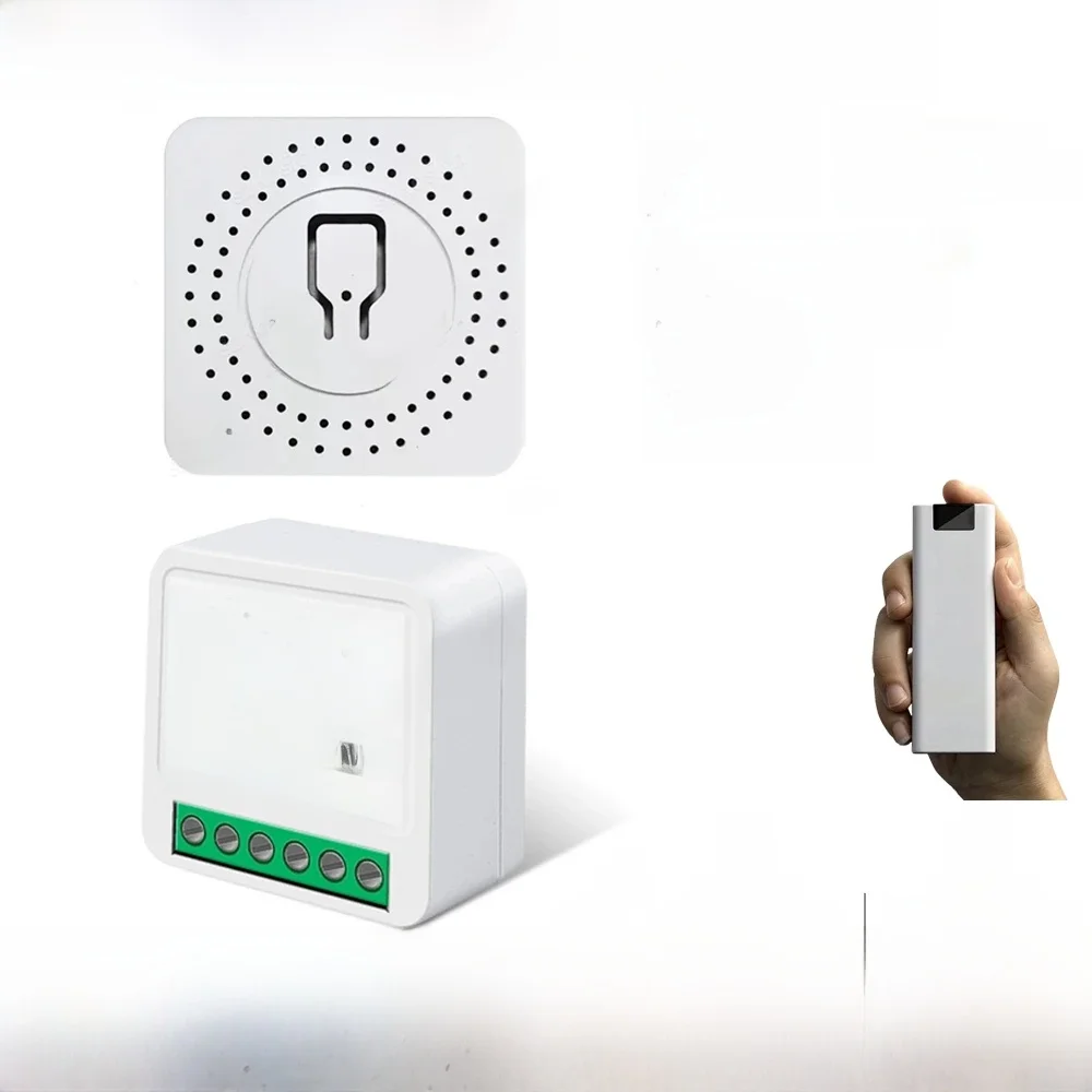 Tuya RF433 WiFi inteligentny przełącznik inteligentny dom 1/2/3Gang bezprzewodowy pilot 16A Mini przekaźnik odbiornik głos dla Alexa Google — zdjęcie produktu 7
