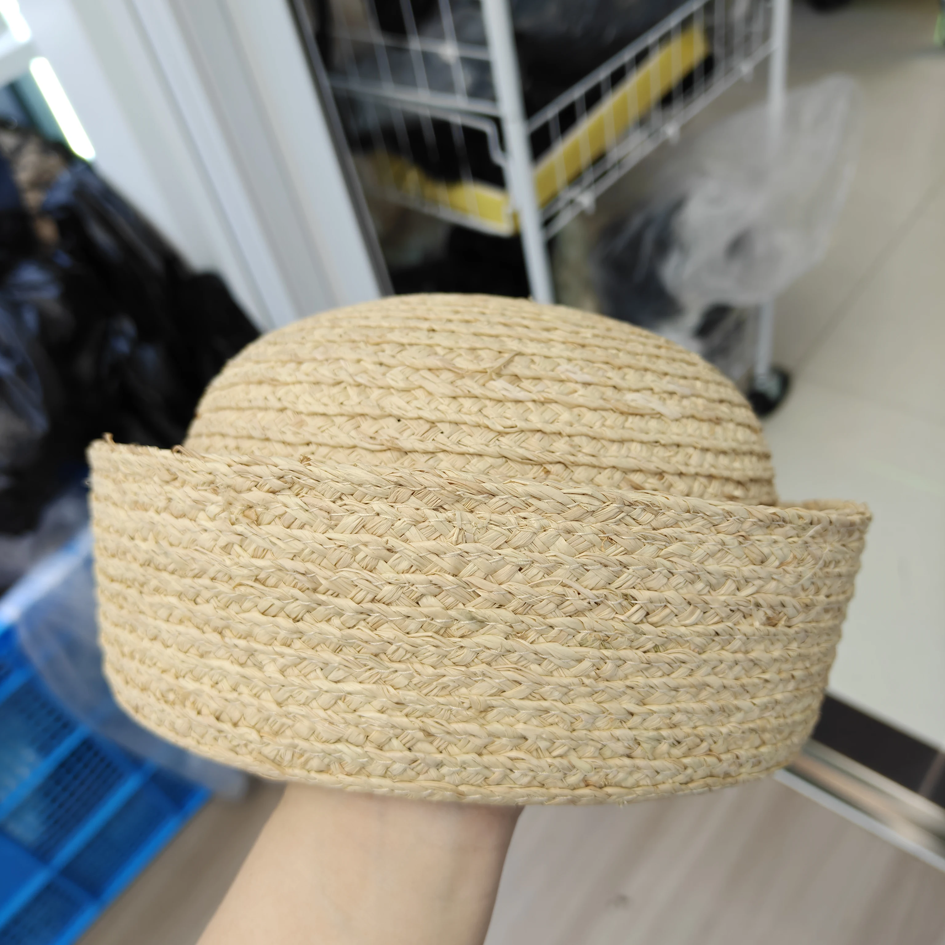 Nature Straw Pill Box Hat women hat raffia Vintage Artist Hat Hand Woven Vintage Church Hat Parties beach caps 6epeT MopauKa view 6