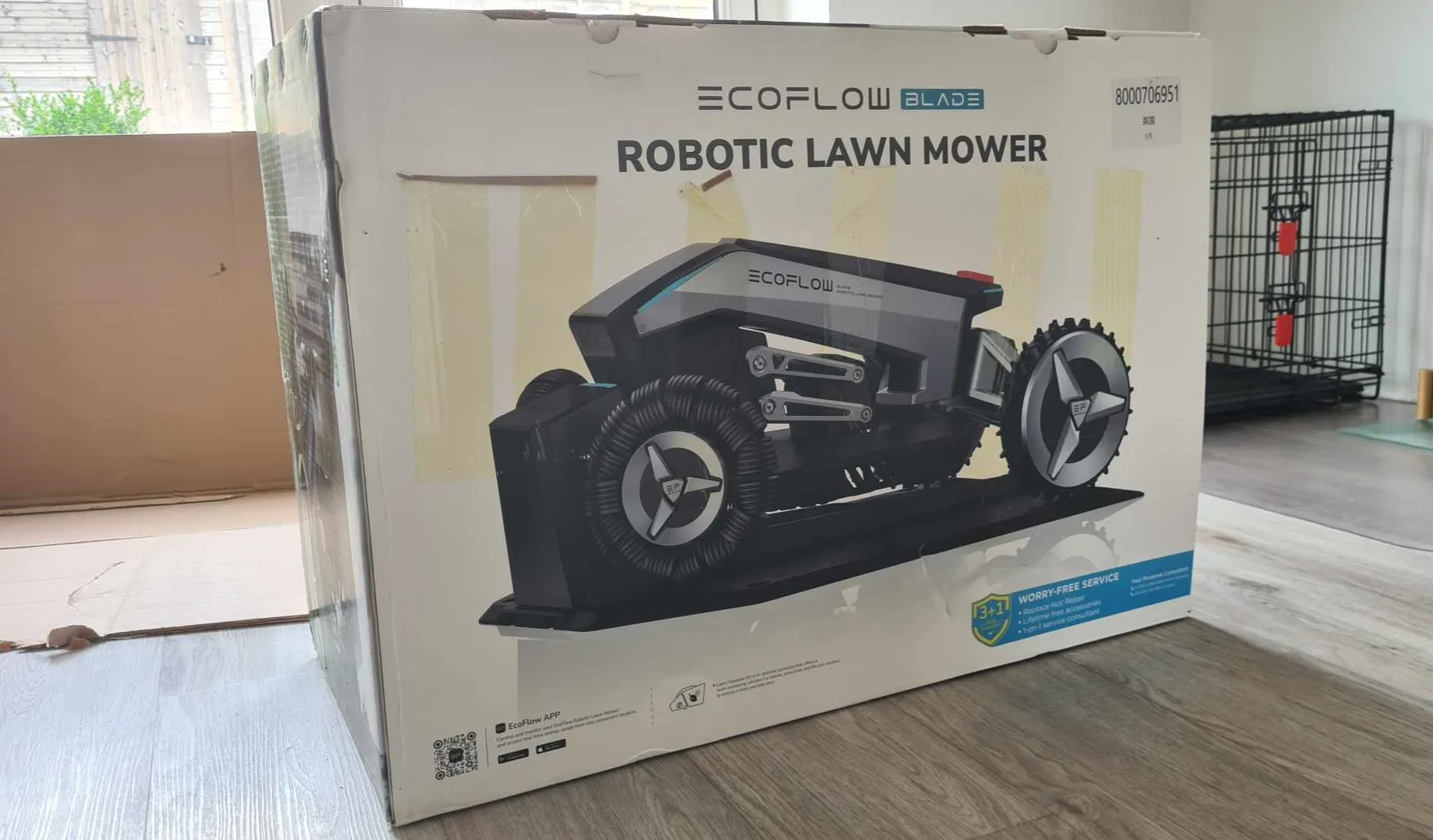 مبيعات عالية الجودة 2024 E-C-O-FLOW BLADE جزازة العشب الآلية المتوفرة في المخزون