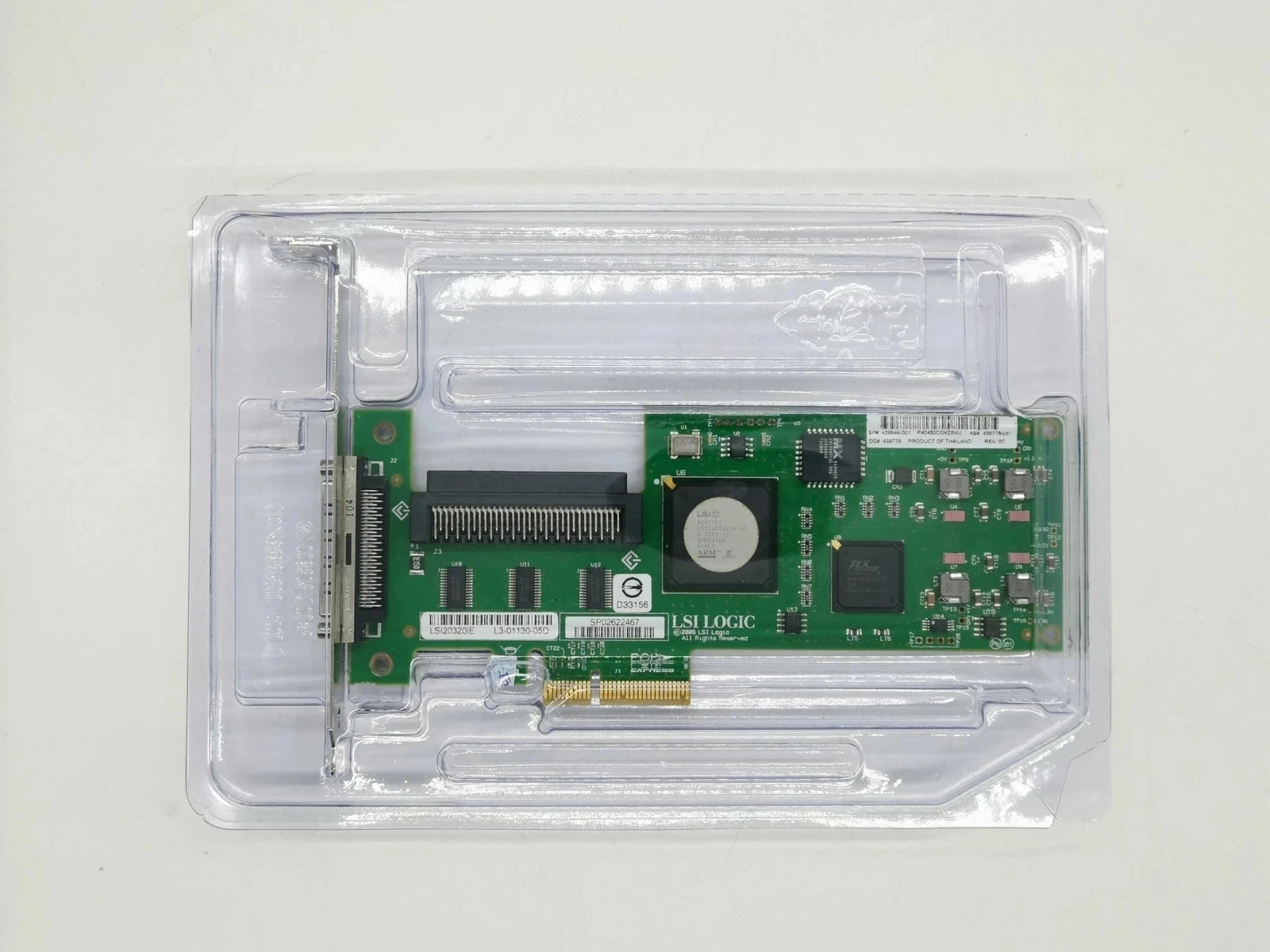 LSI 로직 SCSI LVD/SE 컨트롤러 PCI 익스프레스 x4 LSI20320IE 43946-001