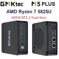 GMKtec M5 Plus Ryzen 7 5825U Mini PC Windows 11 DDR4 3200Mhz 16GB 512GB SSD WIFI6 BT5.2 Desktop Mini PC Gamer Computer
