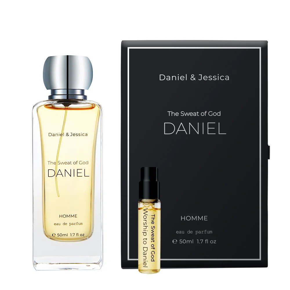 Daniel & Jésica popular pheromone eau de parfum men women perfume 50ml anniversary gift for husband wife graduation birthday the 100-day 1st anniversary gift is a rich scent