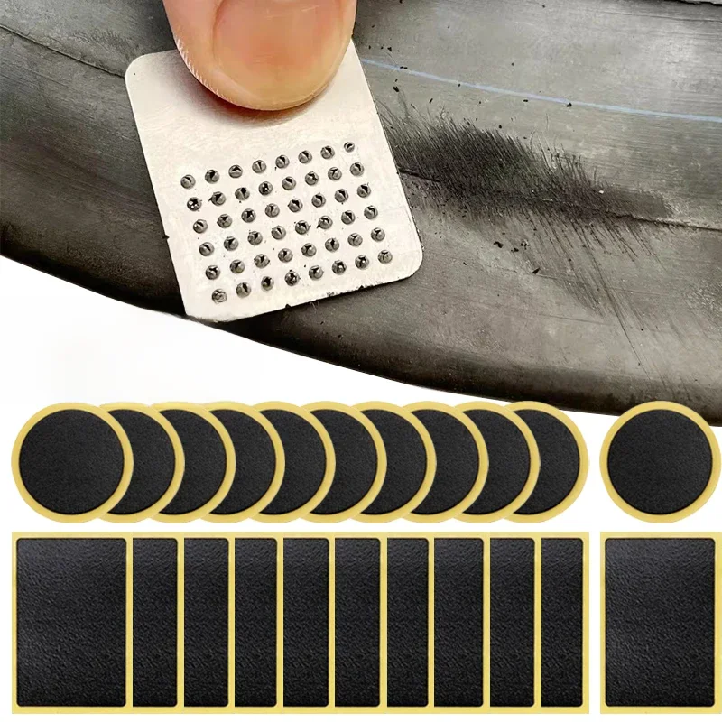 AliExpress Bike Tyre Patch Repair Tools Bicycle Tire Inner Tube Repair Patch for Mountain Road Bike Quick Repairing Tyre Protection Patches