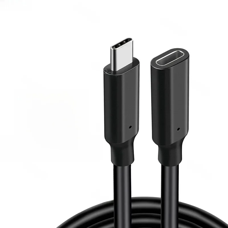 USB3.2 Gen2 2 Przedłużacz USB C Przedłużacz typu C 20 Gb/s Przewód do transmisji danych Wideo 4K 60 Hz PD 240 W Kabel do ładowania do komputera PC Laptop U Disk — zdjęcie produktu 7