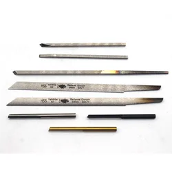 Newest Professional Engraving Knife 8PCS Jewelry Engraver Tools for Pneumatic Impact Cutting Making Spatula Triangle Graver