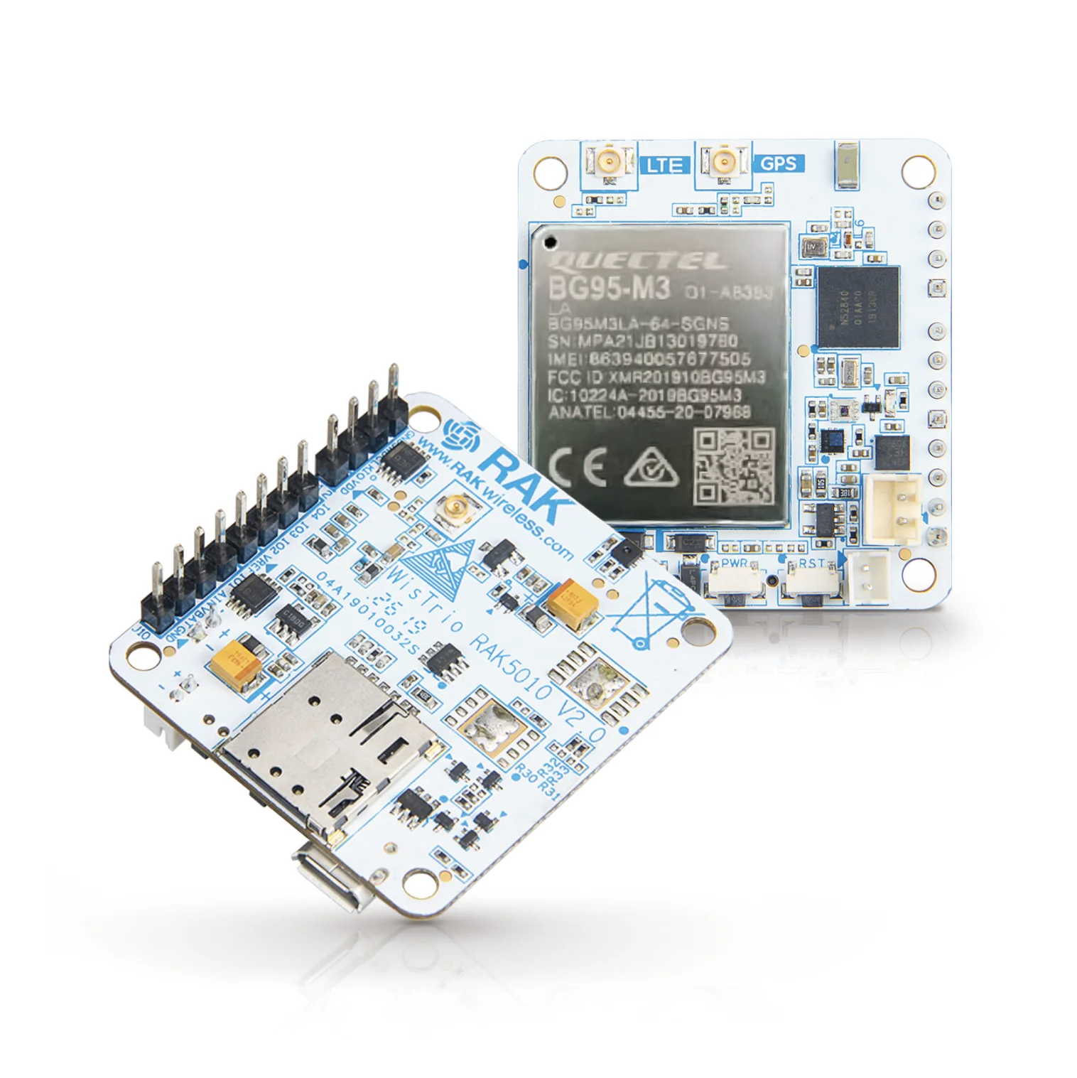 

WisTrio NB-IoT Tracker Pro Quectel BG95-M3 | RAK5010