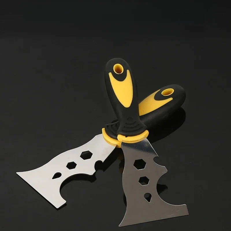 Multifuntional Use Putty Knife Stainless Steel Paint Scraper Removal Construction Tool for Wallpaper Can Opener Home DIY